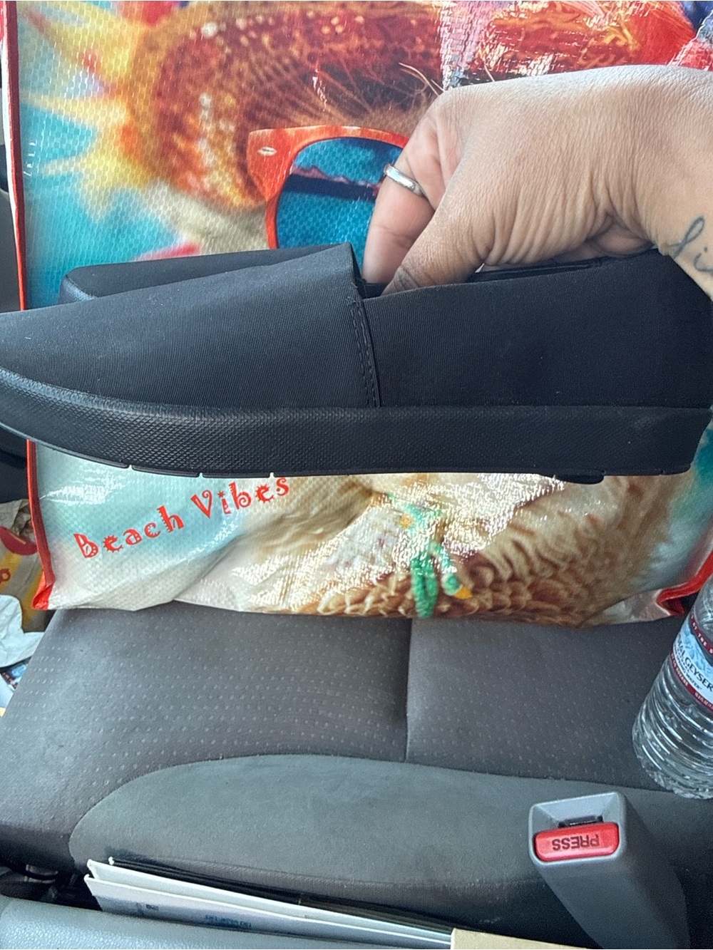 Women’s Black Slip-On Casual Shoe